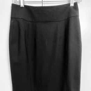 Burberry black pencil skirt